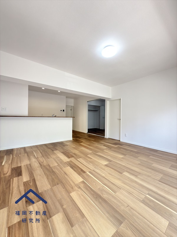 大濠ハイツの居間・リビング