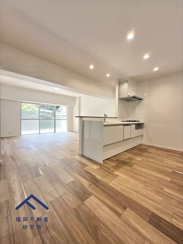 大濠ハイツの居間・リビング