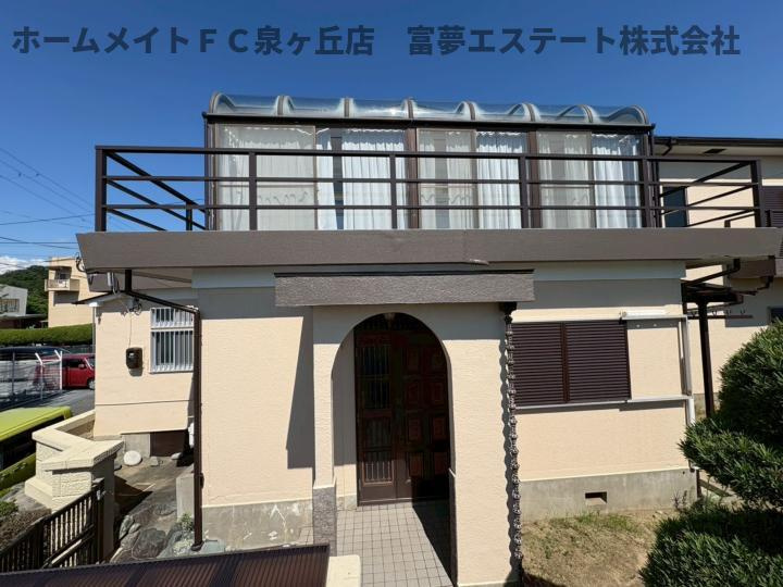 竹城台３丁目戸建ての外観