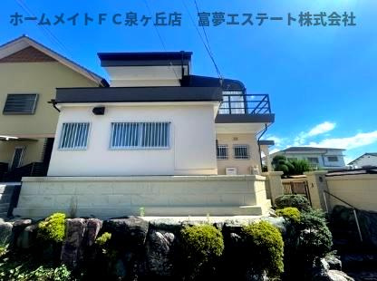 竹城台３丁目戸建ての外観