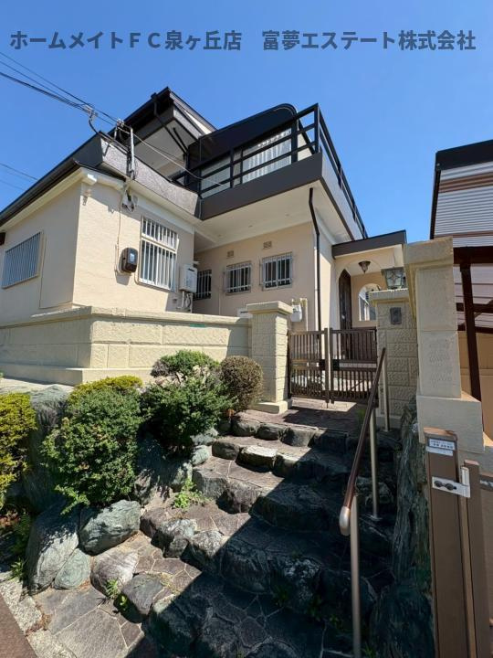 竹城台３丁目戸建ての外観