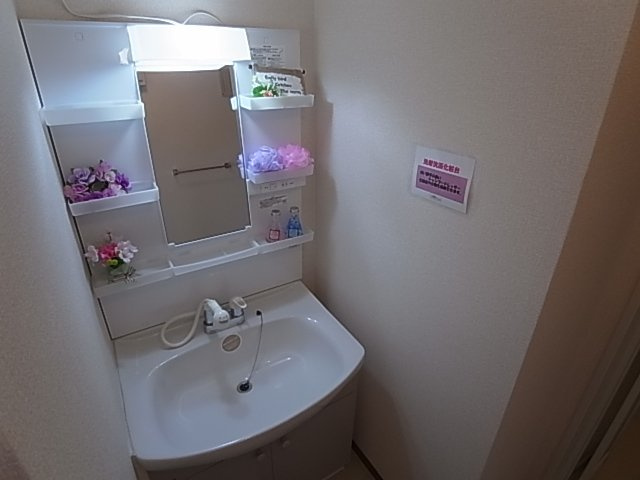 神戸市須磨区大手町５丁目のアパートの洗面所