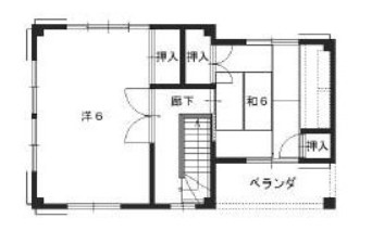 高知市二葉町　　中古一戸建ての間取り|1180万円　土地面積80.35㎡　建物面積130.05㎡　3階