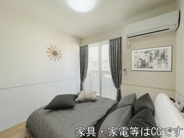 セレスティア中町の寝室