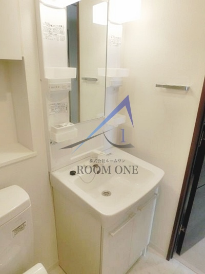 ライジングプレイス金町の洗面所|洗面台です。