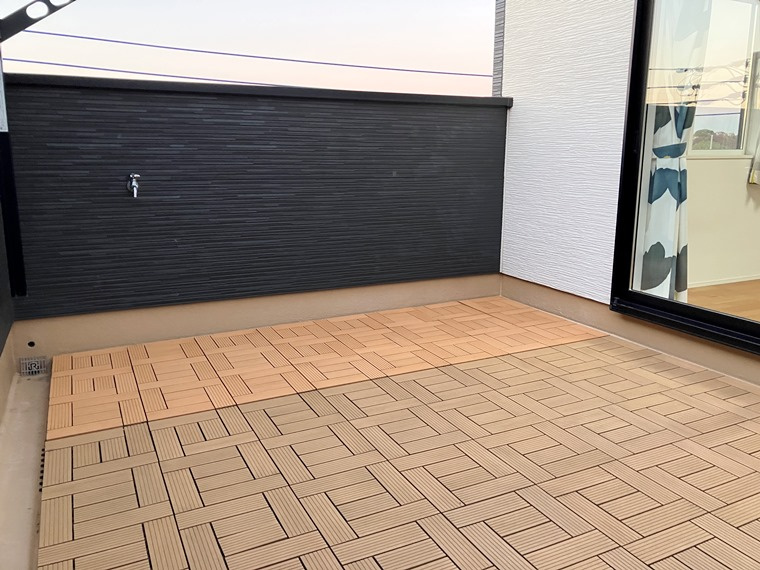 駒木戸建のバルコニー