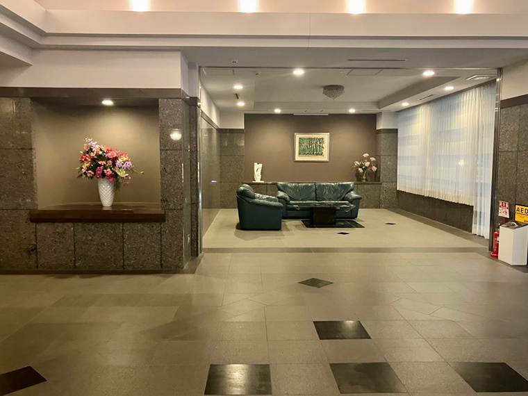 クリオレミントンハウス武蔵野のロビー