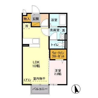 【間取り】 | サニープレイスC