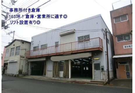 大阪市東住吉区住道矢田9丁目　倉庫