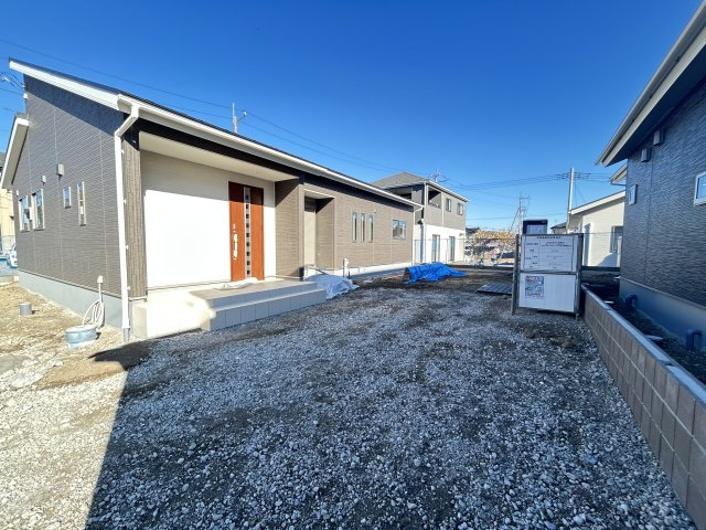 新築　北群馬郡吉岡町漆原第1　１号棟の庭|北群馬郡吉岡町漆原第1　１号棟