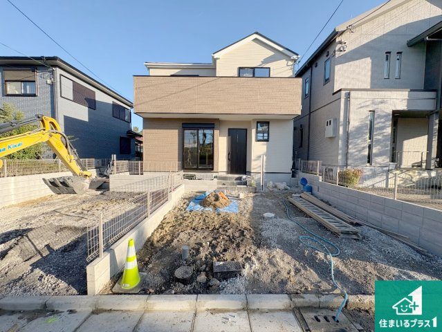 八幡市男山松里　第3期　新築一戸建ての外観|お客様に長く安心して住んでいだだける事にこだわった家づくり！住んでからのアフターサービスにもしっかりと取り組んでいます！