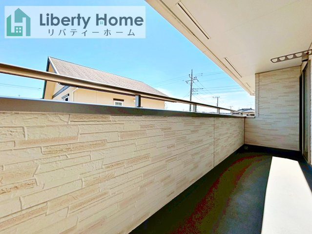 土浦市乙戸南２丁目　中古戸建のバルコニー