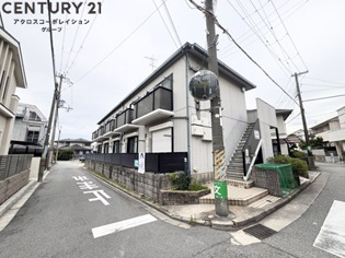 カネシマハイツのエントランス