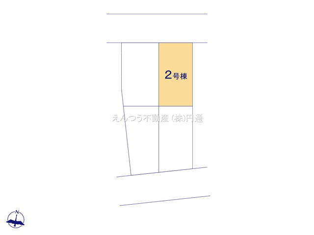 横井1期の区画図