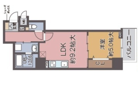大阪市西区北堀江１丁目の賃貸マンション