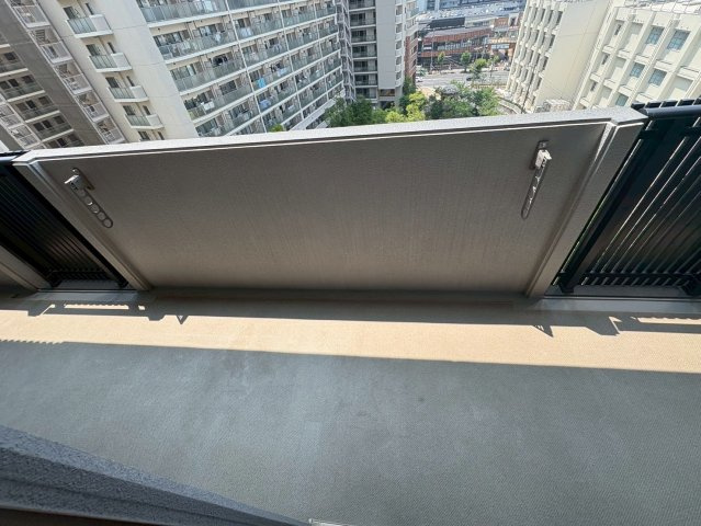 ベリー海老江のバルコニー