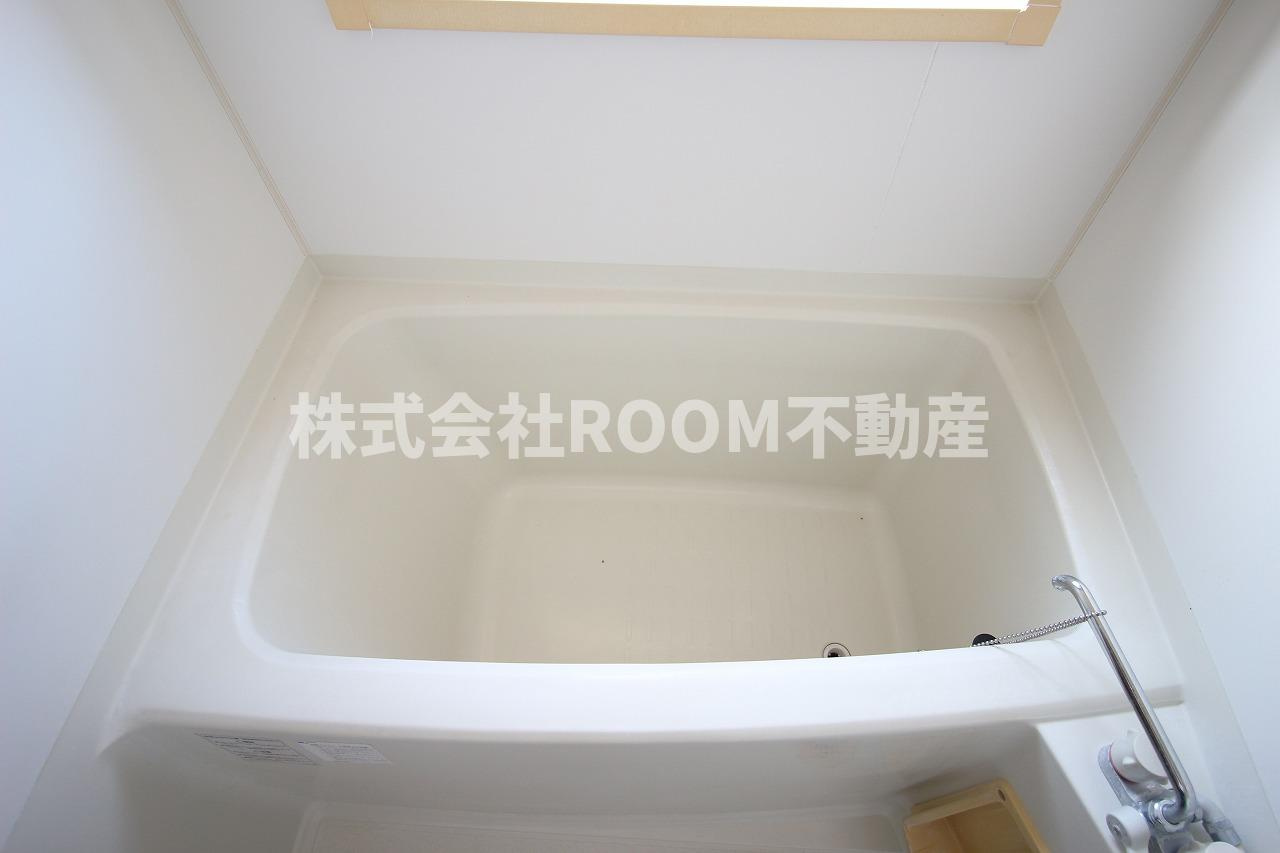 蓼池マンションルビィの浴室|コンパクトで使いやすいお風呂です