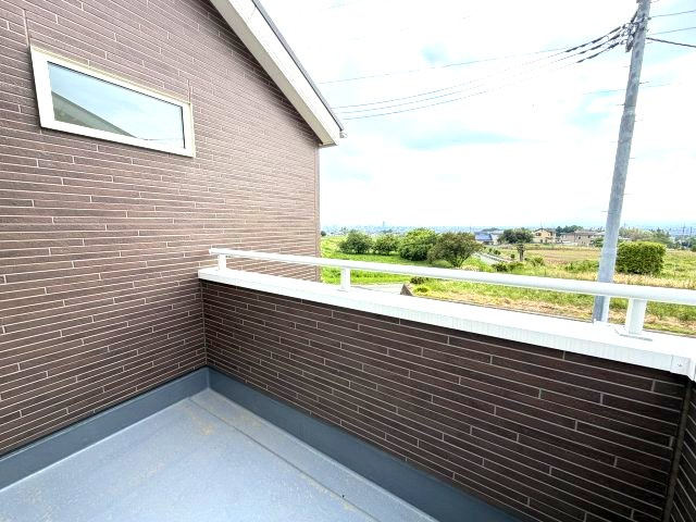 第4富士見町時沢　新築戸建　3号棟のバルコニー|陽当たり良好なバルコニーです。