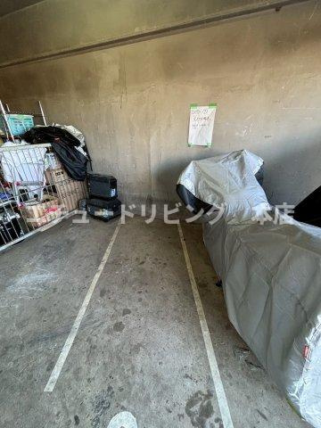 東和プラザＡB館の駐車場|バイク置き場