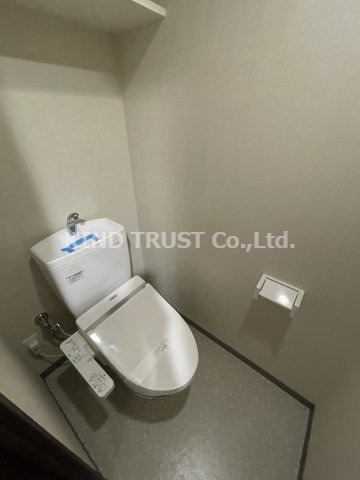 ヴィラ北梅田のトイレ|ゆったりとした空間のトイレです