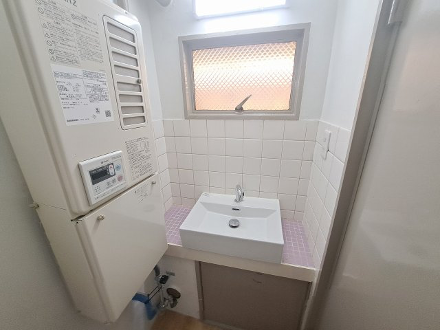 光南荘マンションの独立洗面台