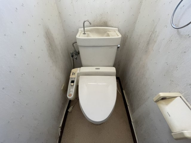 東金市小沼田売り中古戸建てのトイレ