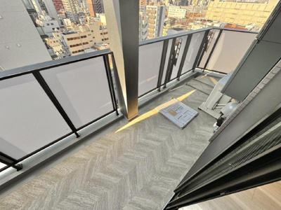 【バルコニー】 | LUMEED南千住 | 陽当たり良好なバルコニーです