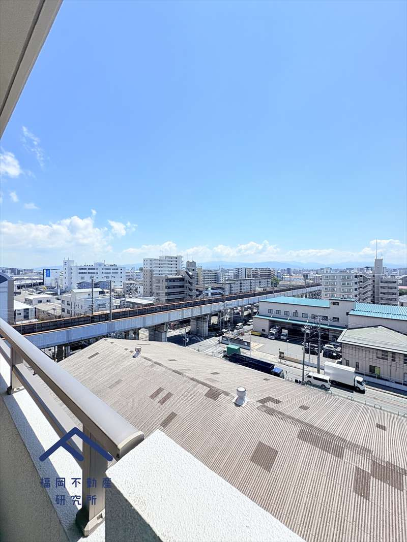 アンピール箱崎の展望