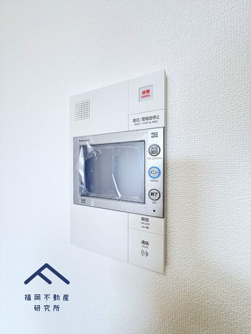 アンピール箱崎の防犯設備