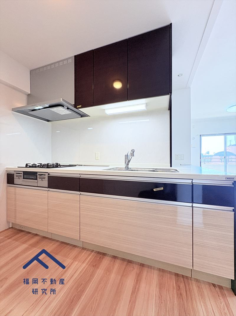 アンピール箱崎のキッチン