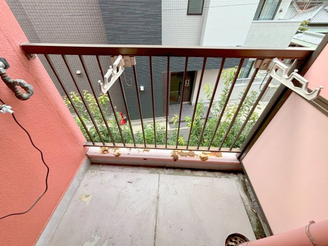 アピア幸和のバルコニー