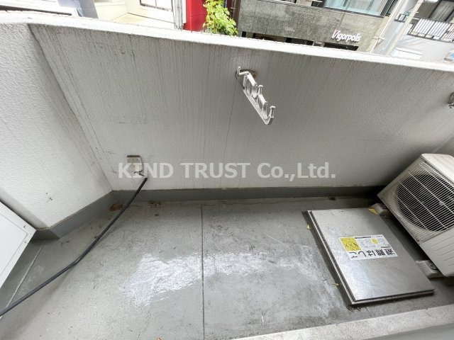 シティコートブランのバルコニー|開放的で明るい空間を演出してくれるバルコニーです