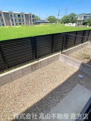 グランスタ馬場山Dコートの庭