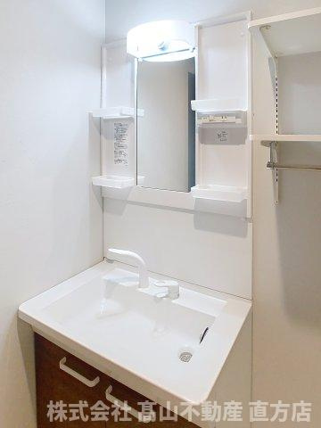 グランスタ馬場山Dコートの洗面所