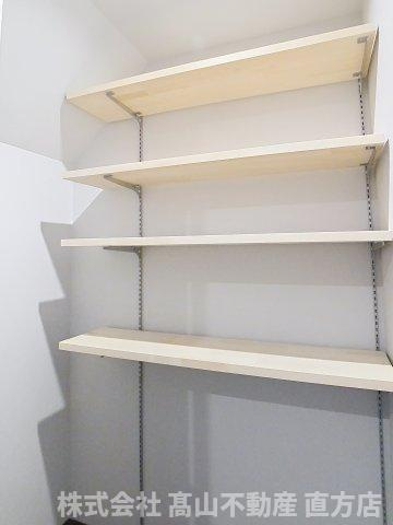 グランスタ馬場山Dコートの収納