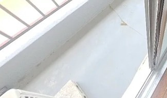 美好マンションのバルコニー