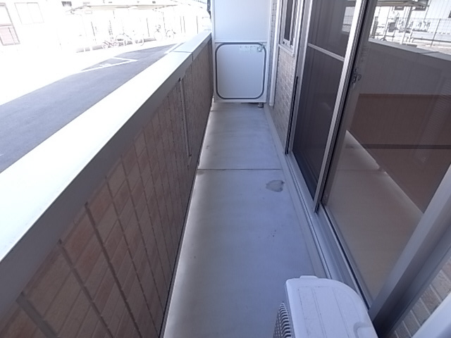 神戸市北区鈴蘭台北町３丁目のアパートのバルコニー|バルコニー