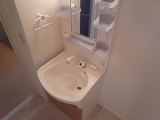 神戸市北区鈴蘭台北町３丁目のアパートの洗面所|シャンプードレッサー