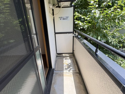 【バルコニー】 | サニーテラスハイネ | 広々としたバルコニーです