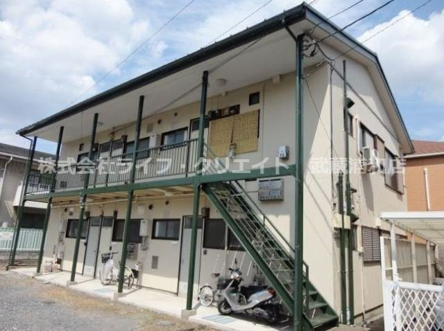 コーポ谷口の外観|２階建ての２階のお部屋です。