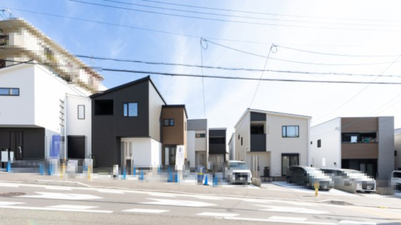 乙訓郡大山崎町円明寺鳥居前の外観|街並み