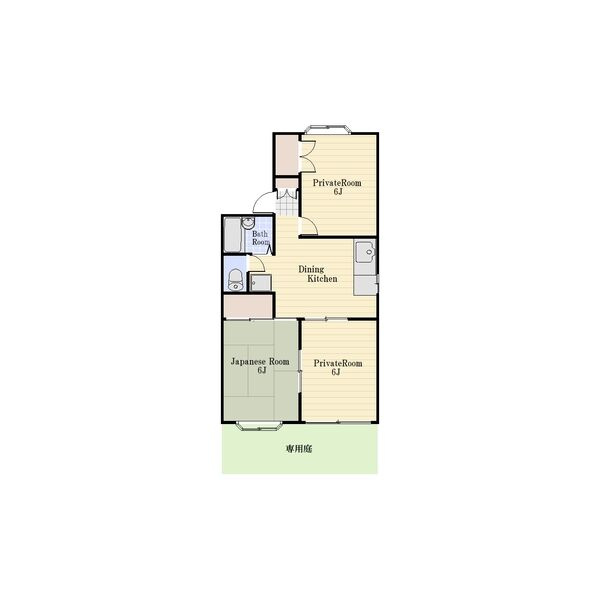 神戸市須磨区東落合３丁目のハイツ