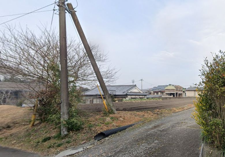 都城市上水流町の売地の外観