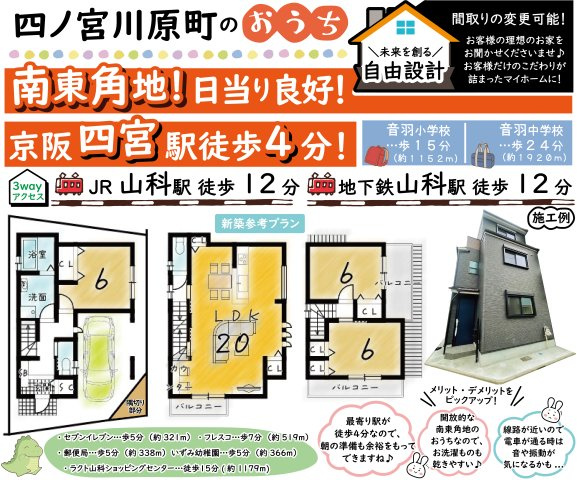 四ノ宮川原町　メインプラン　建築条件付土地