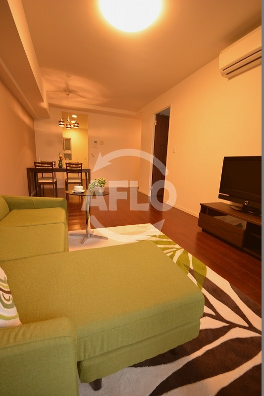 カスタリア上町台の居間・リビング|カスタリア上町台　リビング