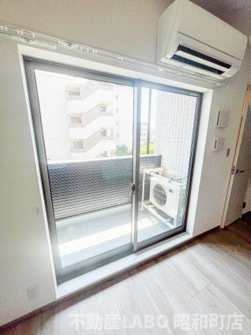 ウェルスクエア帝塚山のバルコニー