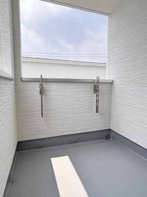 【バルコニー】 | 四日市市大谷台1丁目　建売分譲住宅２号棟