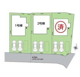 ◇【小名浜大原　12期】　1号棟　☆新生活応援キャンペーン中☆　泉駅まで車で10分◇の区画図|全体区画図
