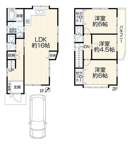 神戸市垂水区千鳥が丘1丁目の間取り
