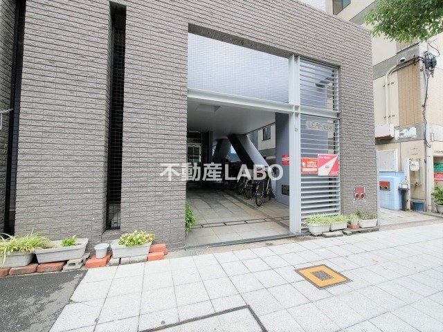 リーフ天王寺のエントランス